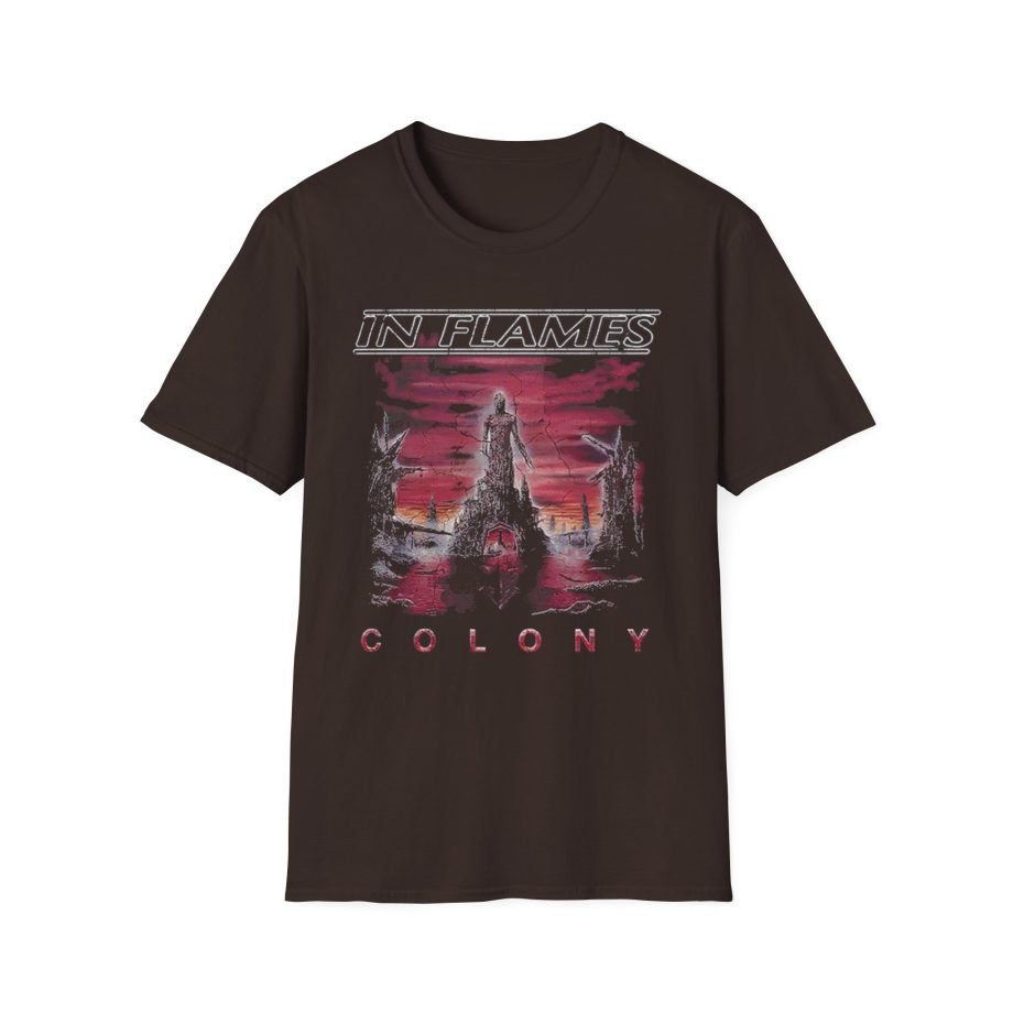 In Flames Colony Unisex Softstyle T-Shirt