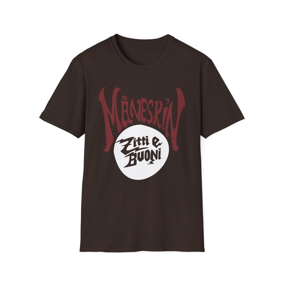 Maneskin Zitti e Buoni Unisex Softstyle T-Shirt