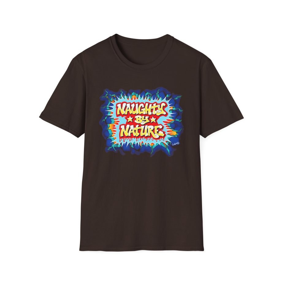 Naughty by Nature Naughty Wildstyle Unisex Softstyle T-Shirt