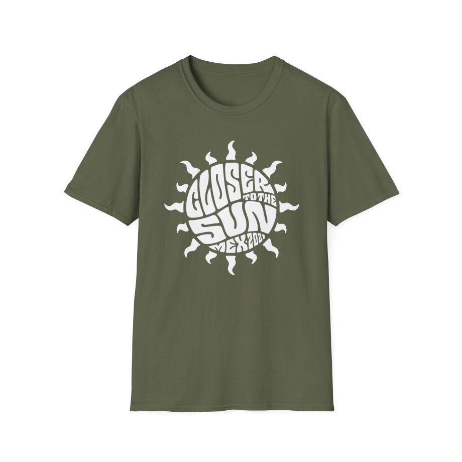 Closer to the Sun 2021 Sun Logo unisex softstyle t-shirt