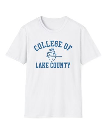 College Lake County Comfy Unisex Softstyle T-Shirt