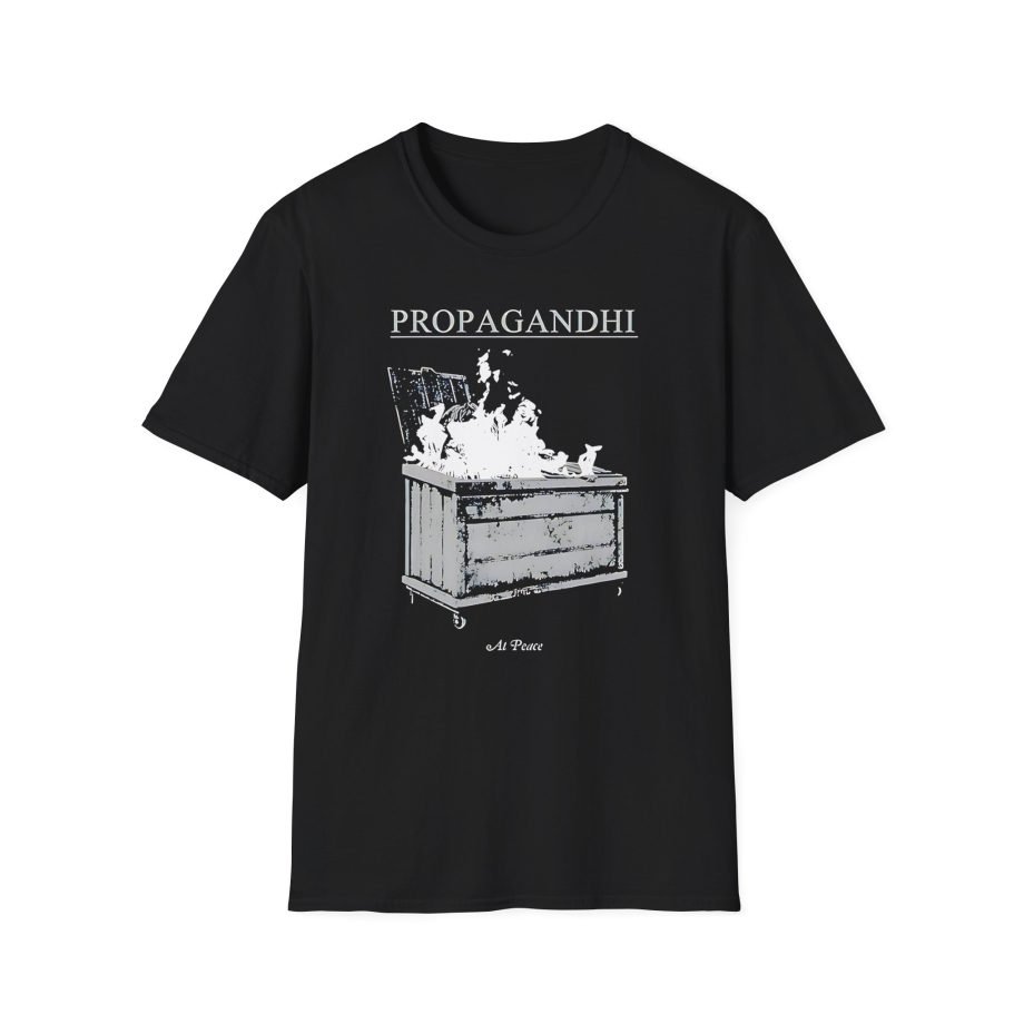 Propagandhi Dumpster Fire Unisex Softstyle T-Shirt