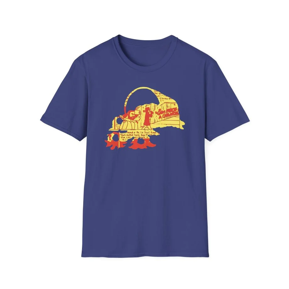 De La Soul Is Dead Collage Unisex Softstyle T-Shirt