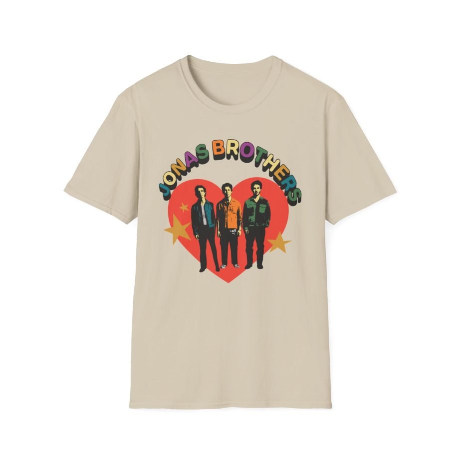Jonas Brothers HEART Unisex Softstyle T-Shirt