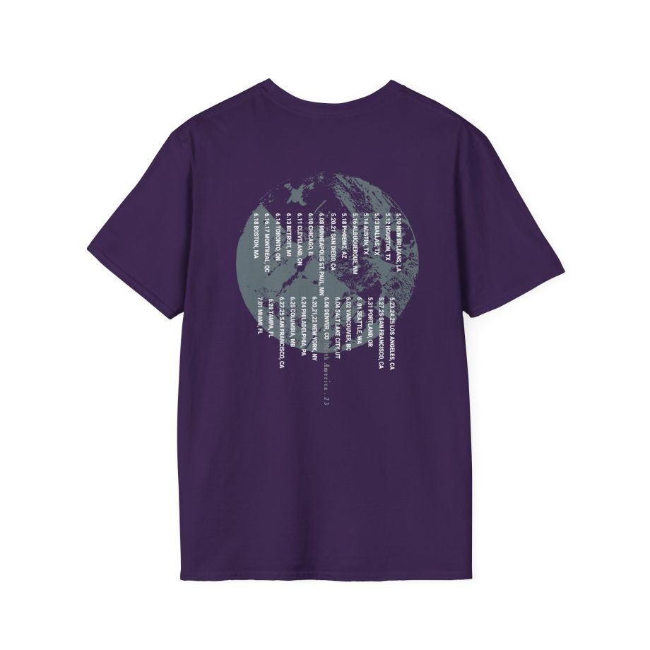 The Cure Shows Of A Lost World Moon Unisex Softstyle T-Shirt