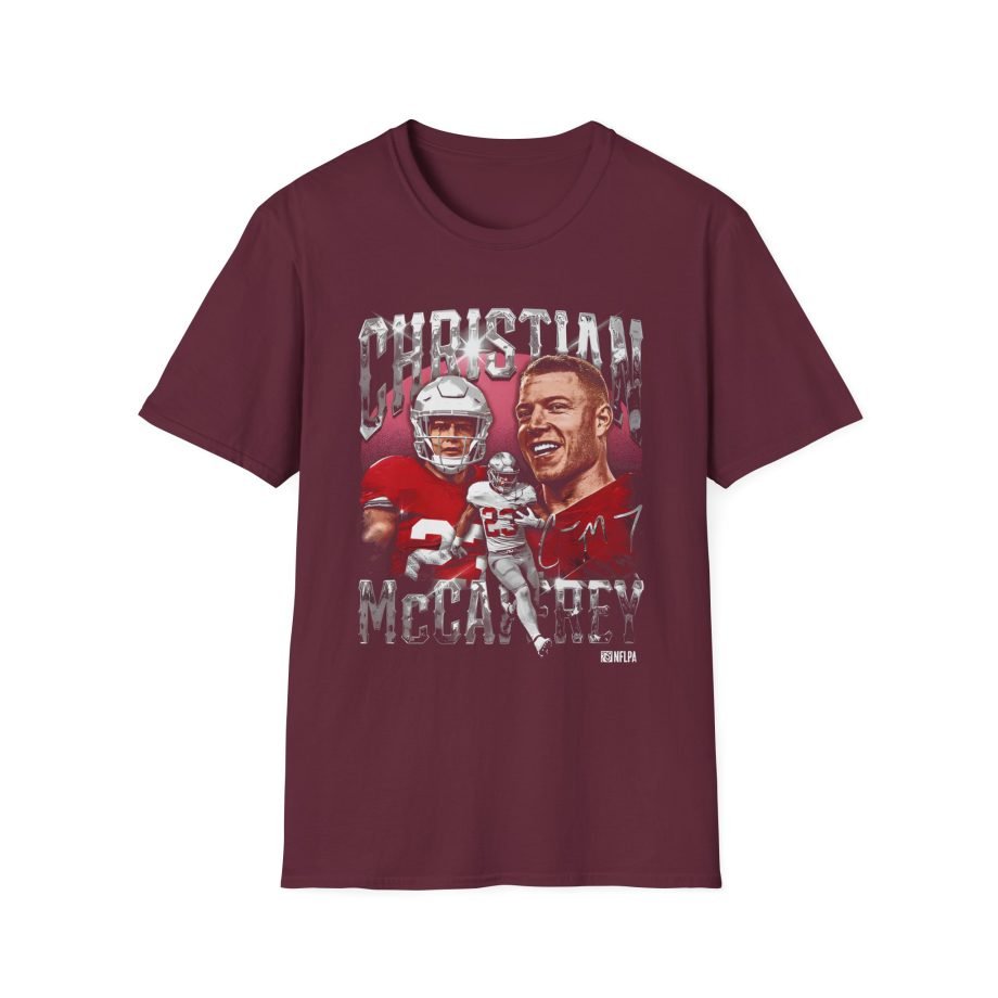 Christian Mccaffrey Vintage Unisex Softstyle T-Shirt
