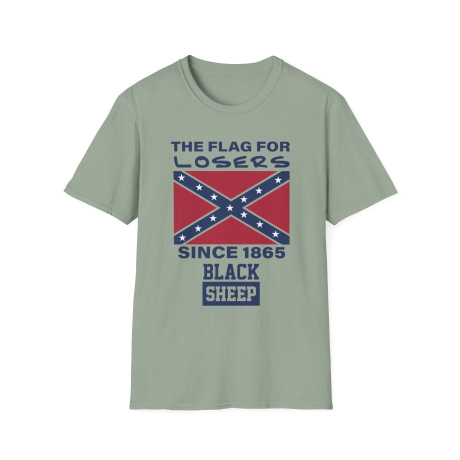 Black Sheep the Flag for Looser Unisex Softstyle T-Shirt