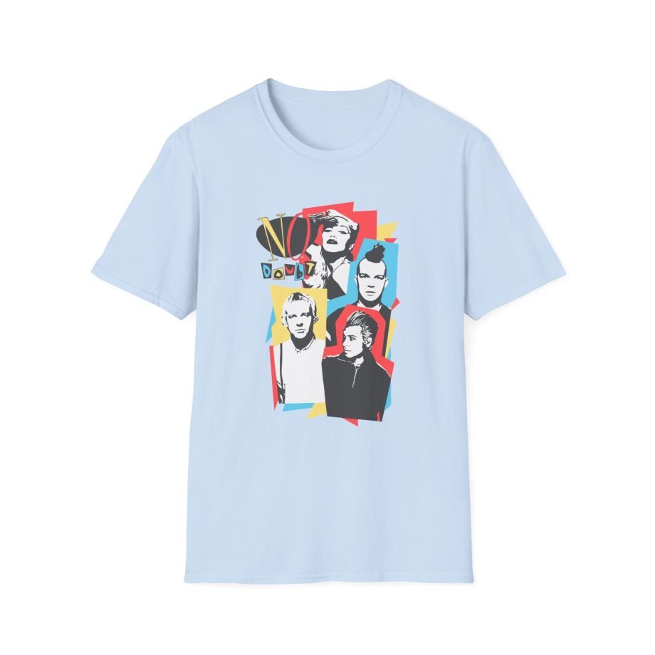 No Doubt Abstract Band Photo Unisex Softstyle T-Shirt