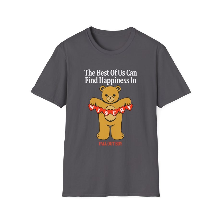Fall Out Boy Misery Teddy Unisex Softstyle T-Shirt