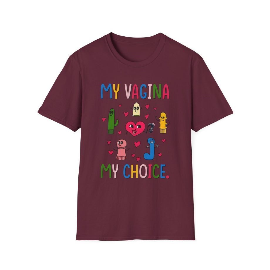 BR My Vagina My Choice Unisex Softstyle T-Shirt