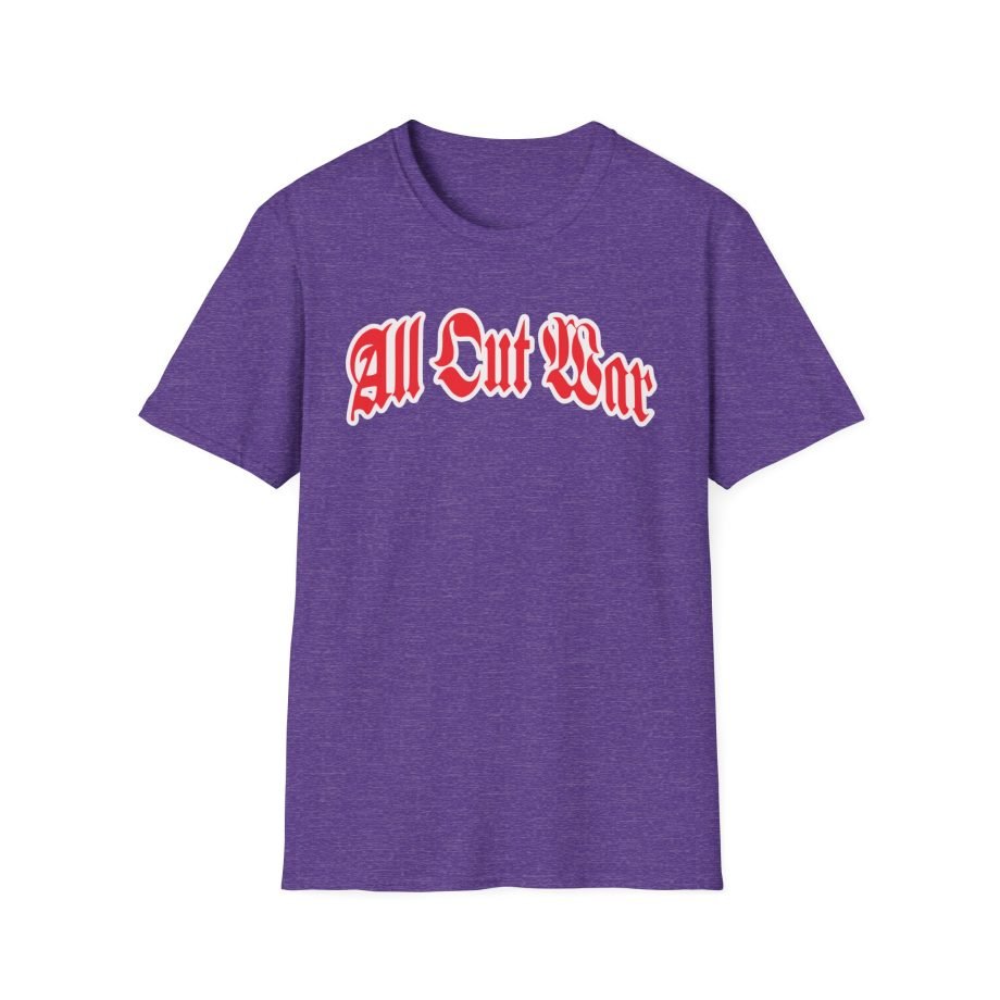 All Out War Logo Unisex Softstyle T-Shirt