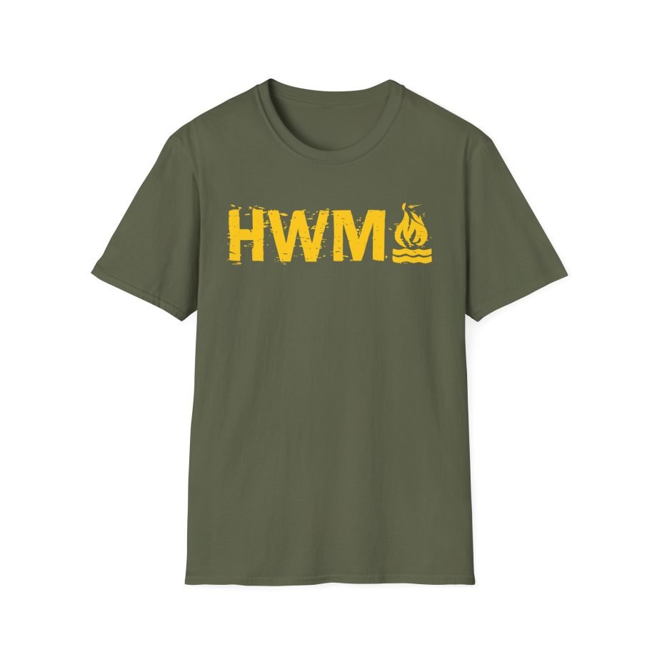 Hot Water Music OG Letter Unisex Softstyle T-Shirt
