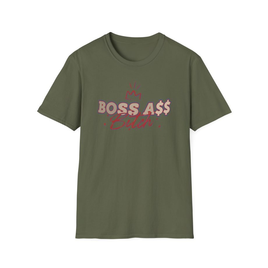 Ted Lasso Boss Ass Bitch Unisex Softstyle T-Shirt