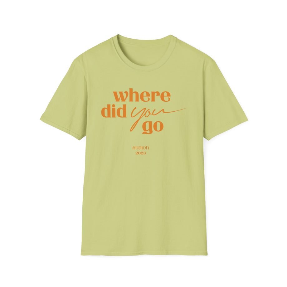 Avaion Where Did You Go Unisex Softstyle T-Shirt