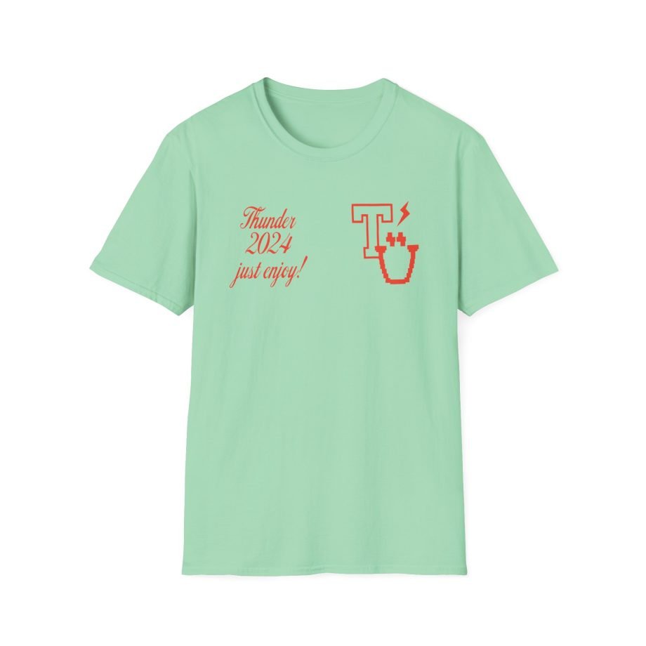 Ateez Thunder Pigment Unisex Softstyle T-Shirt