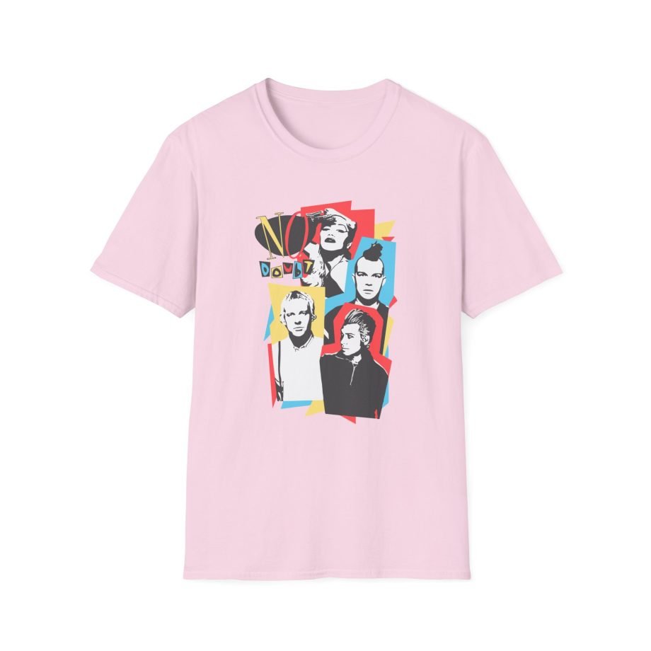 No Doubt Abstract Band Photo Unisex Softstyle T-Shirt