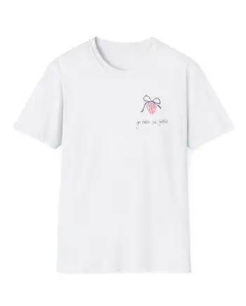 Evelyn Ha Peach Perfect unisex softstyle t-shirt