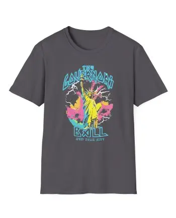 Gov Ball Lady Liberty Lineup Unisex Softstyle T-Shirt