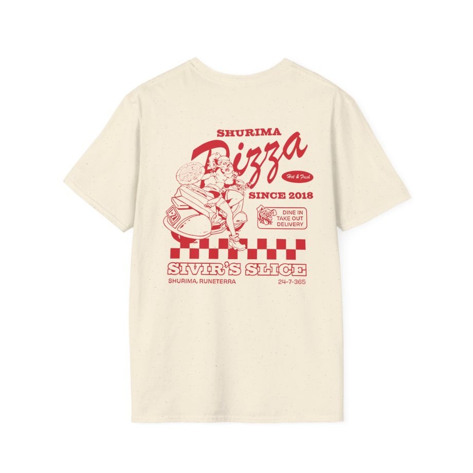 League Of Legends Pizza Delivery Sivir Unisex Softstyle T-Shirt