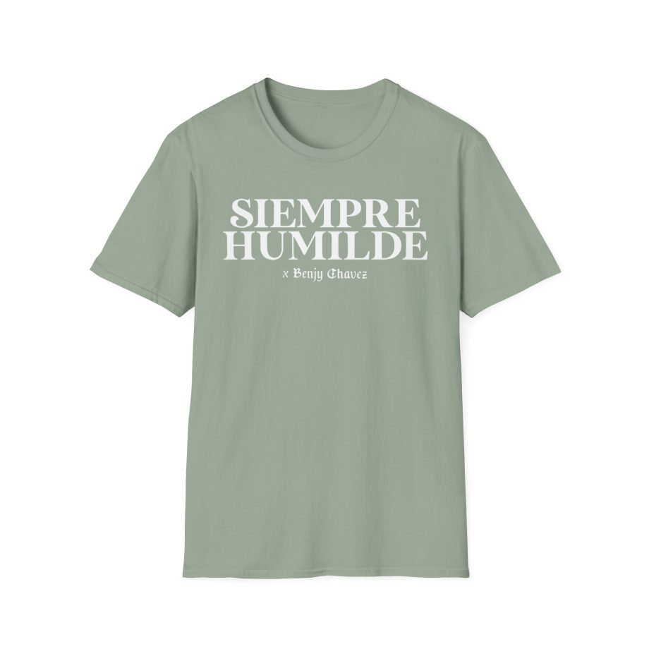 Benjy Chavez Siempre Humilde Unisex Softstyle T-Shirt