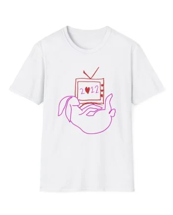Hslot Bunny Tv Unisex Softstyle T-Shirt