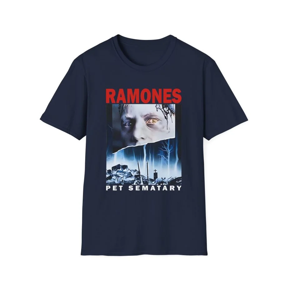 Ramones Pet Sematary T Shirt Unisex Softstyle T-Shirt