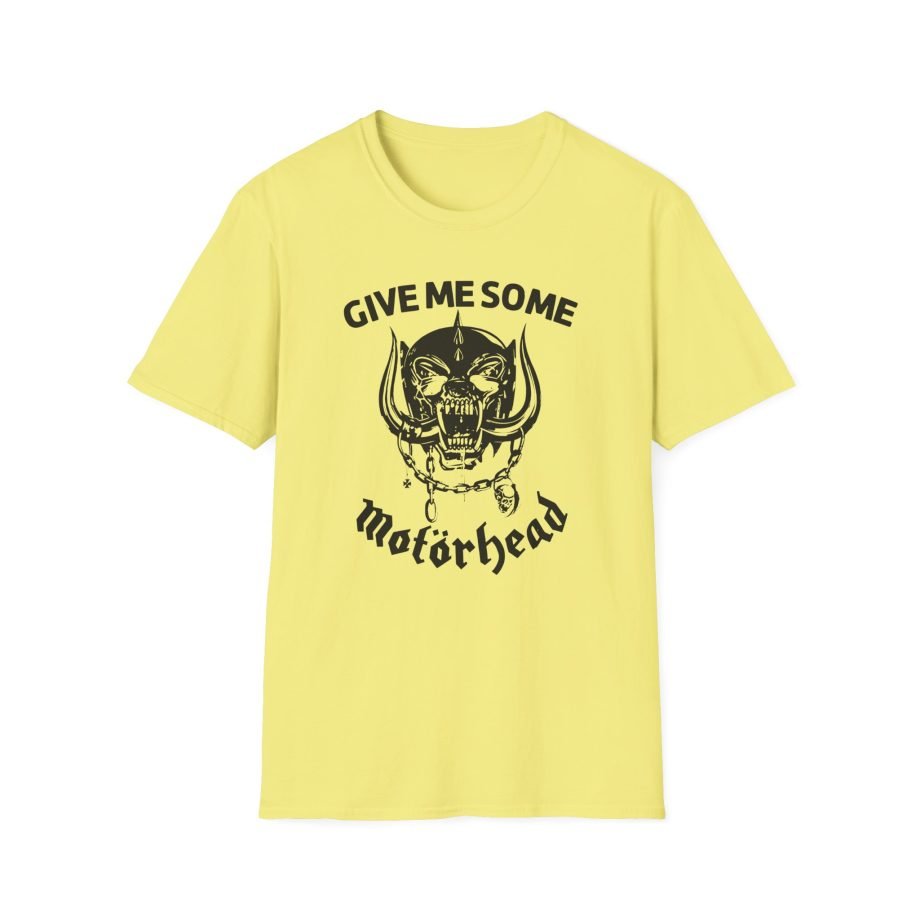 Motorhead Give Me Some Motörhead Unisex Softstyle T-Shirt