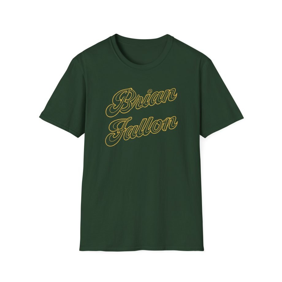 Brian Fallon Gold Text Unisex Softstyle T-Shirt