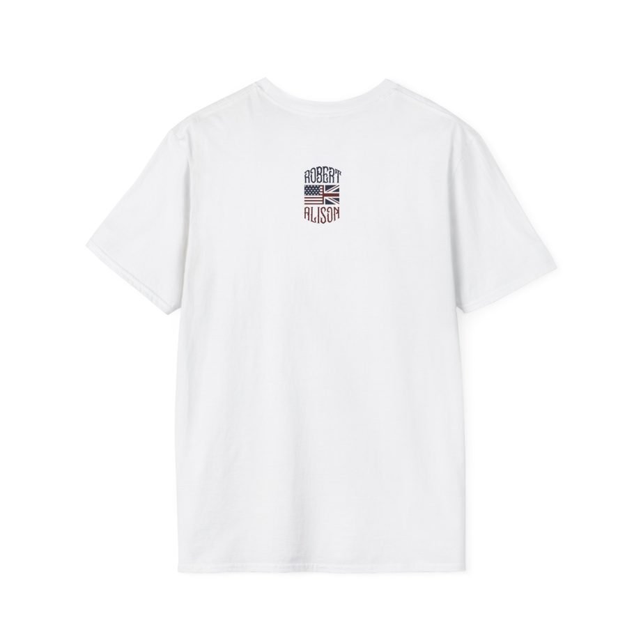 Robert Plant Inflated Type Unisex Softstyle T-Shirt