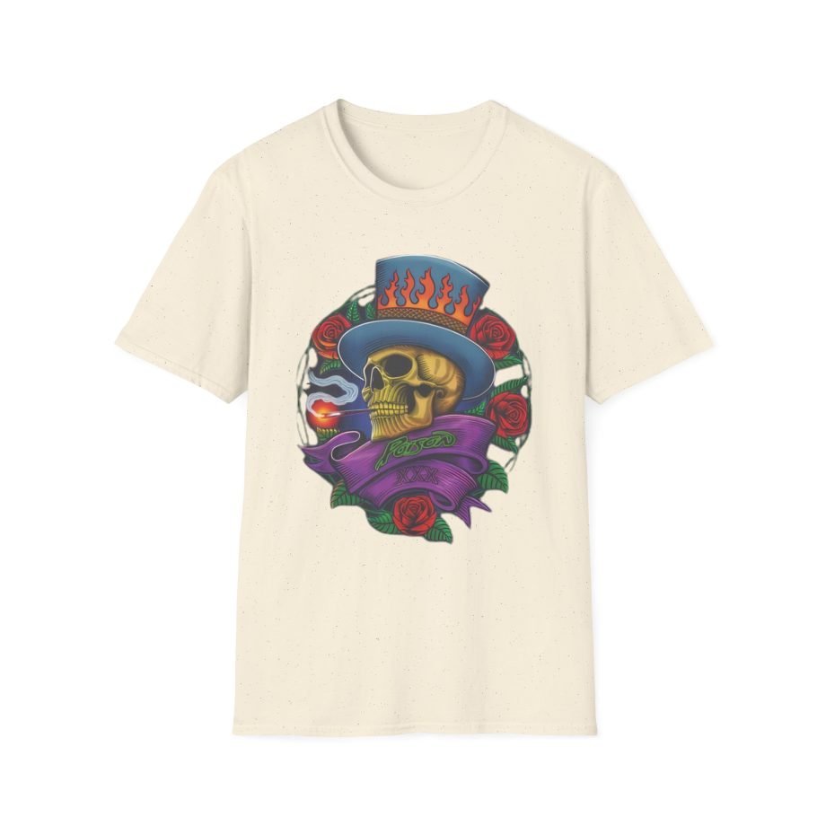 Poison Skull Unisex Softstyle T-Shirt