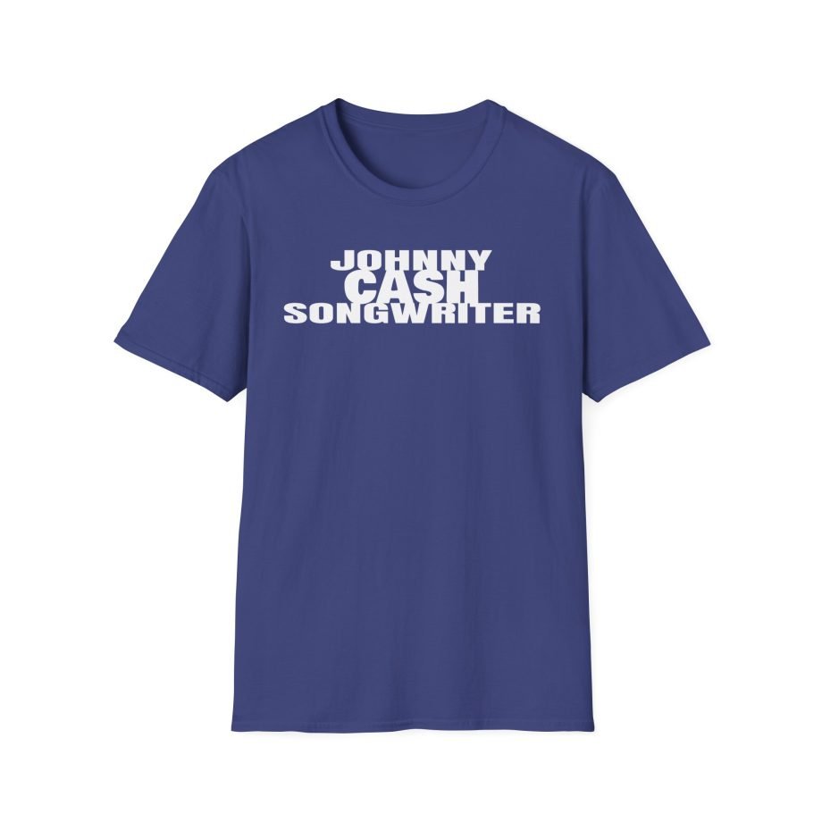 Johnny Cash Songwriter Unisex Softstyle T-Shirt