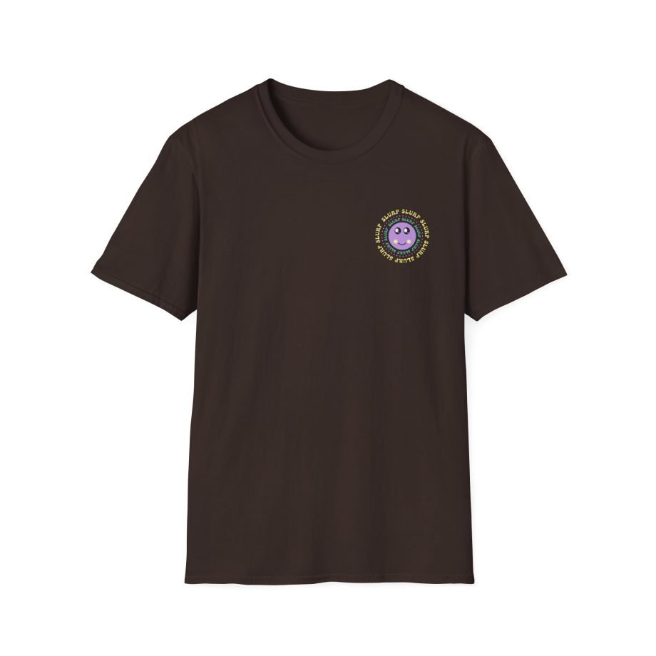 Derkslurp Smiley Face Unisex Softstyle T-Shirt