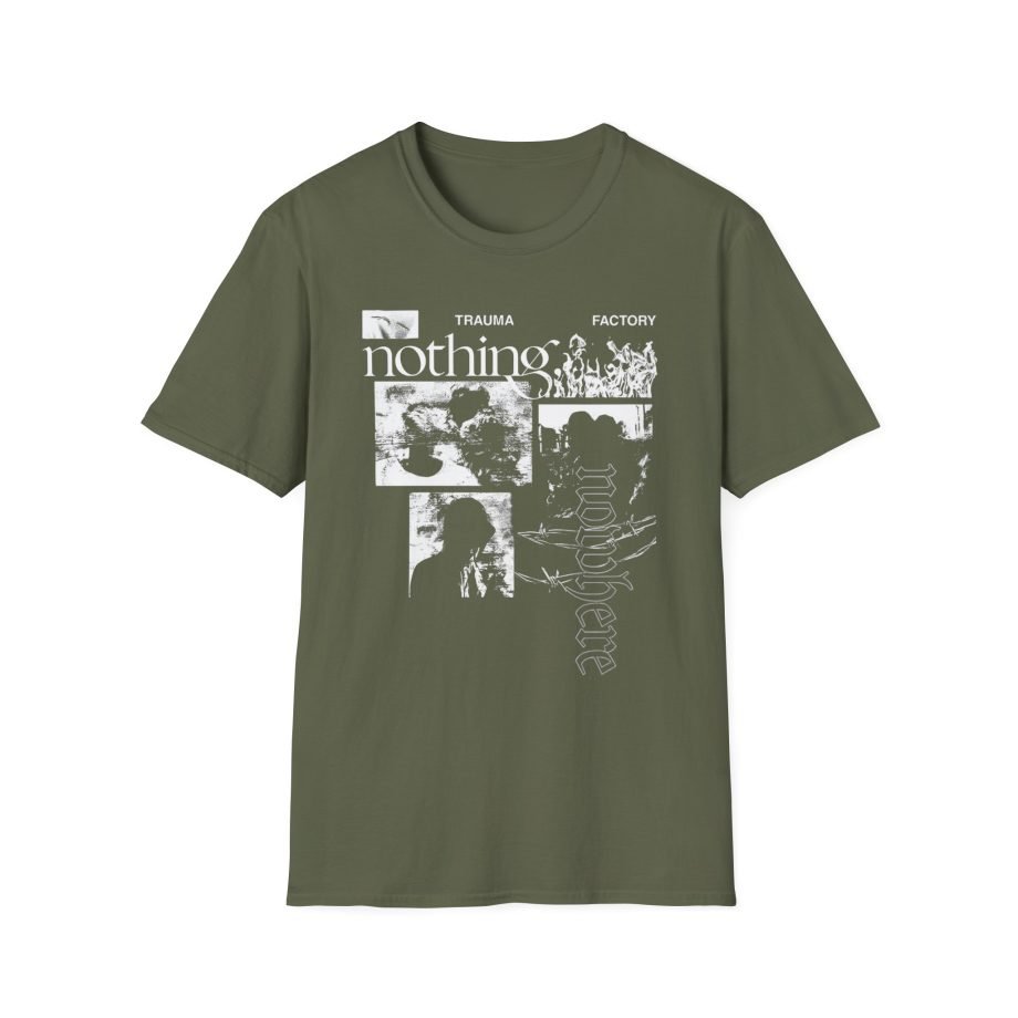 Nothing Nowhere Trauma Factory V1 Unisex Softstyle T-Shirt