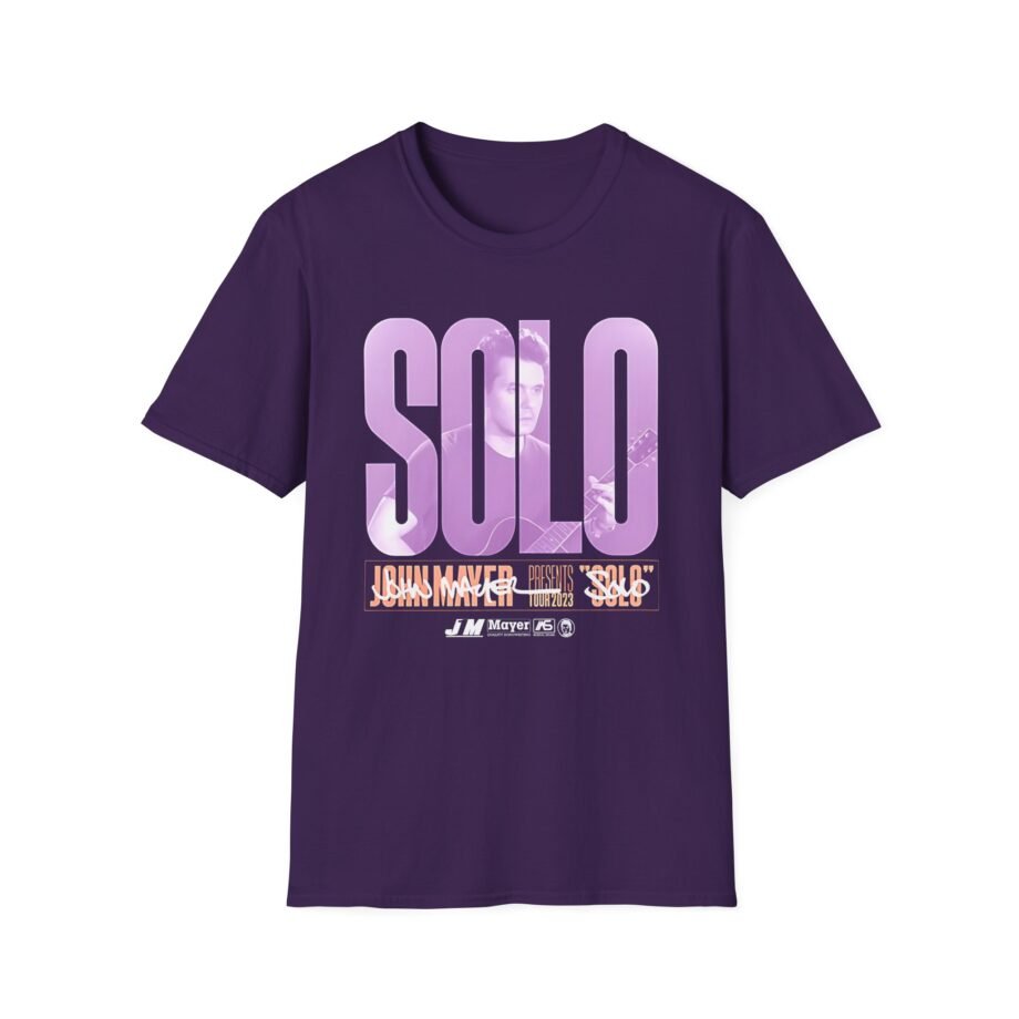 John Mayer Solo Tour Unisex Softstyle T-Shirt