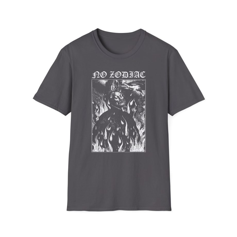 No Zodiac Burning Alive Unisex Softstyle T-Shirt
