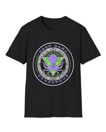 Deep Dark Dangerous Unisex Softstyle T-Shirt