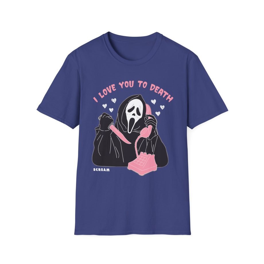 Ghostface Love You To Death Unisex Softstyle T-Shirt