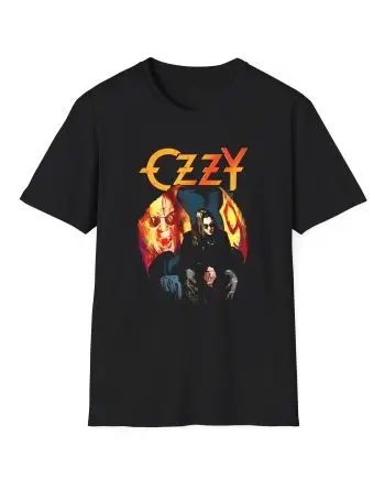 Ozzy Osbourne Patient No 9 Wings of 9 Unisex Softstyle T-Shirt