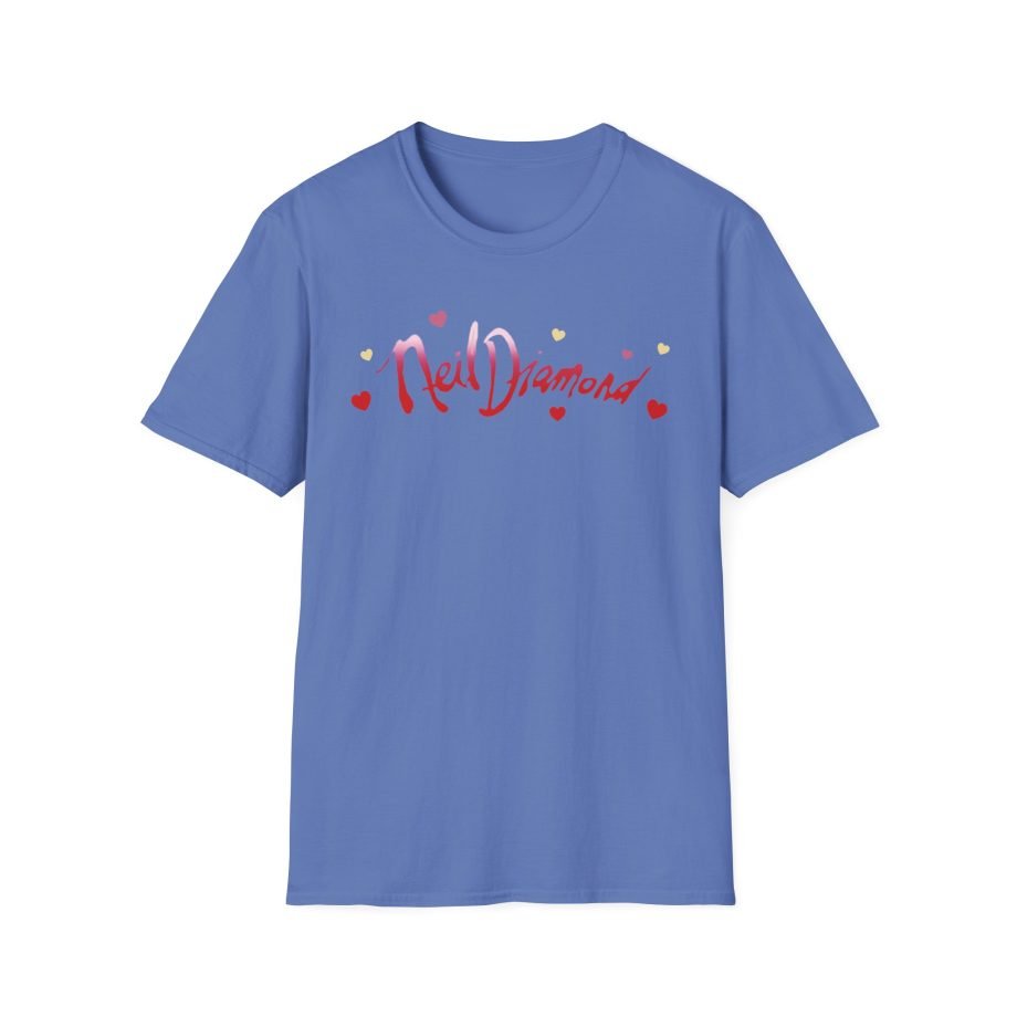 Neil Diamond Logo Heart Unisex Softstyle T-Shirt