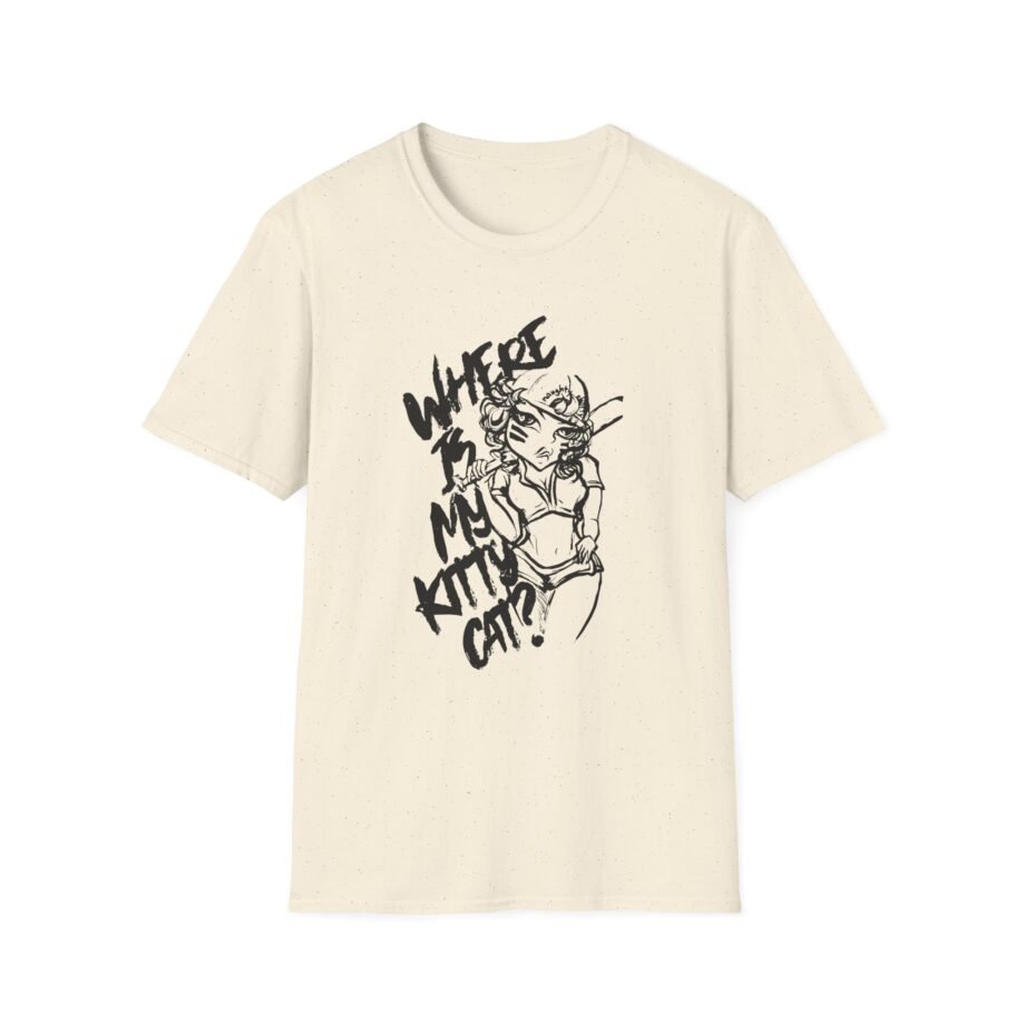 Naughty by Nature Written on Ya Kitten Unisex Softstyle T-Shirt