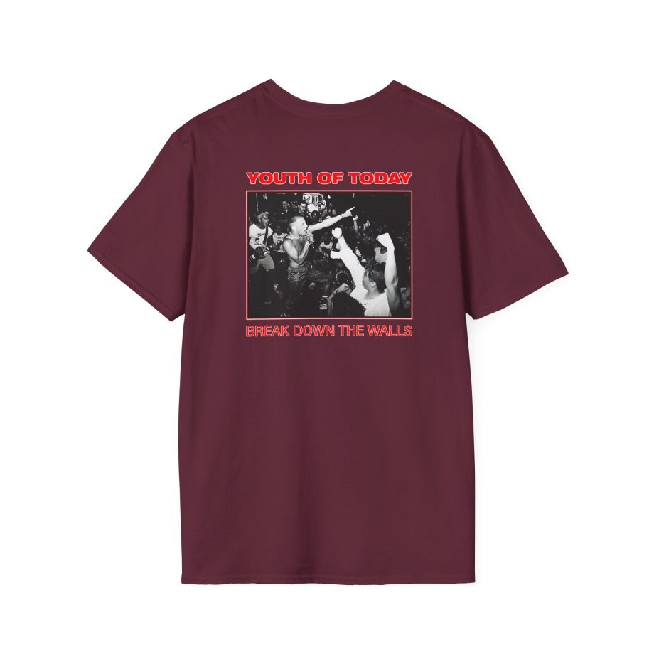 Youth of Today Break Down The Walls Unisex Softstyle T-Shirt