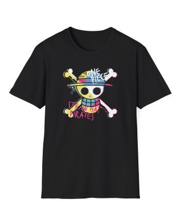 One Piece Straw Hat Pirates Unisex Softstyle T-Shirt