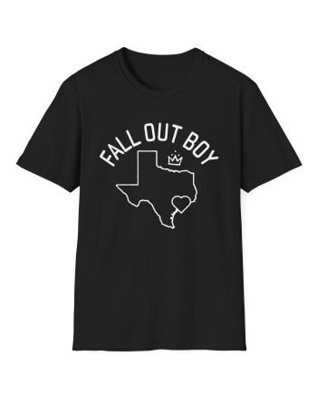 Fall Out Boy State of Texas Unisex Softstyle T-Shirt
