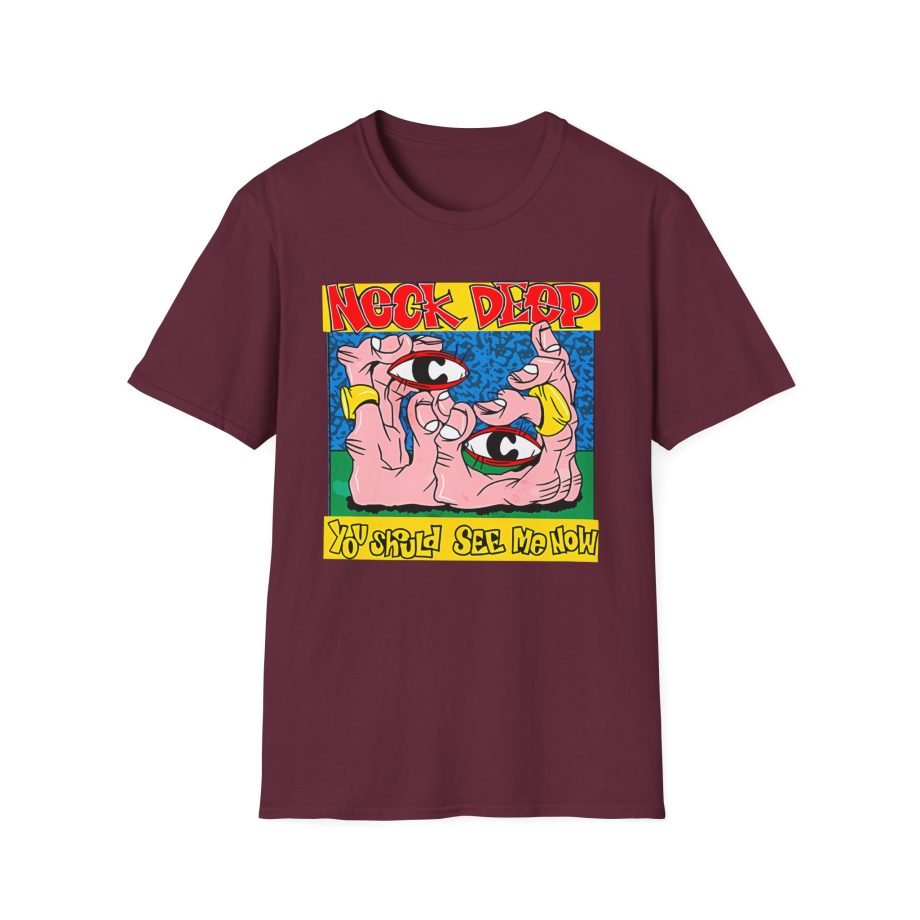 Neck Deep You Should See Me Now Artwork Unisex Softstyle T-Shirt