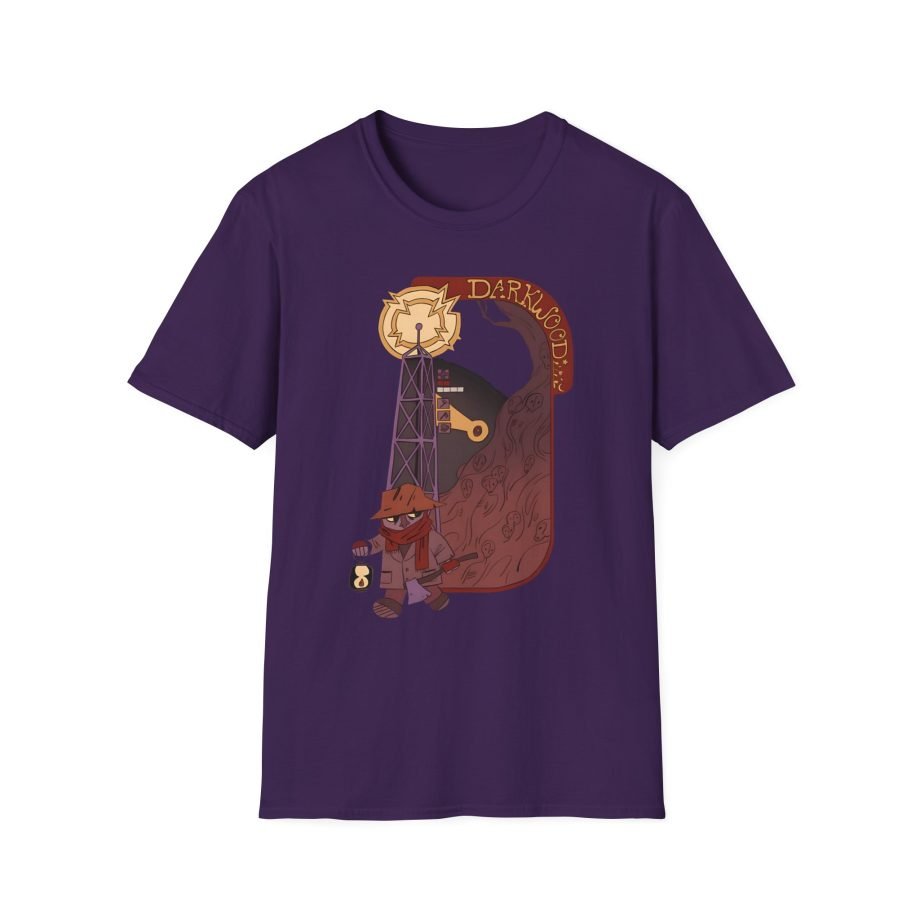 Pyrocynical Darkwood Radio Tower Unisex Softstyle T-Shirt