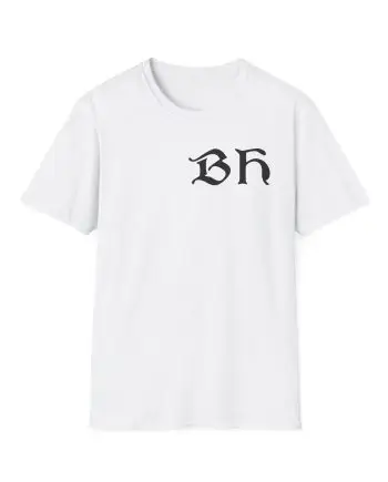 Beach House Rose Stained Glass Unisex Softstyle T-Shirt