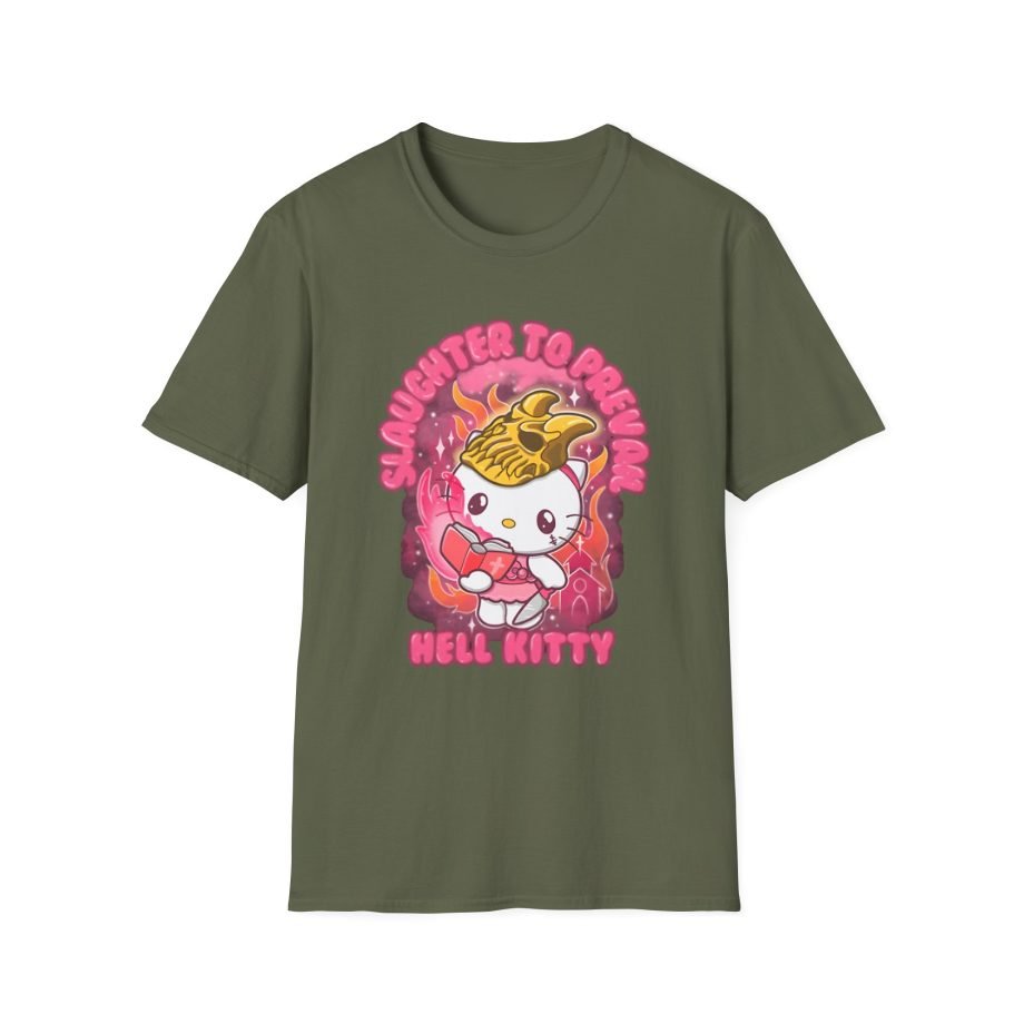 First Blood Slaughter to Prevail Hell Kitty Unisex Softstyle T-Shirt