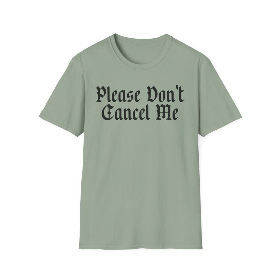 Benjy Chavez Please Don’t Cancel Me Unisex Softstyle T-Shirt