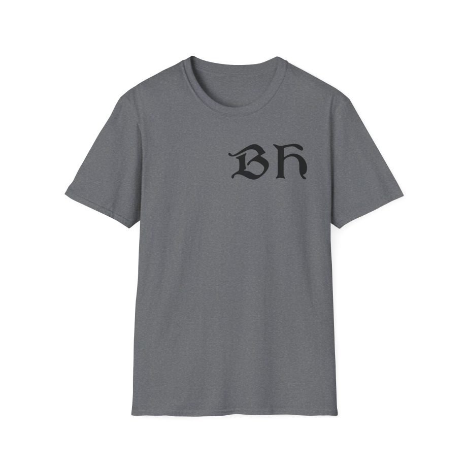 Beach House Rose Stained Glass Unisex Softstyle T-Shirt