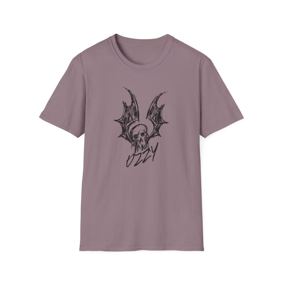 Ozzy Osbourne Bat Sketch Unisex Softstyle T-Shirt